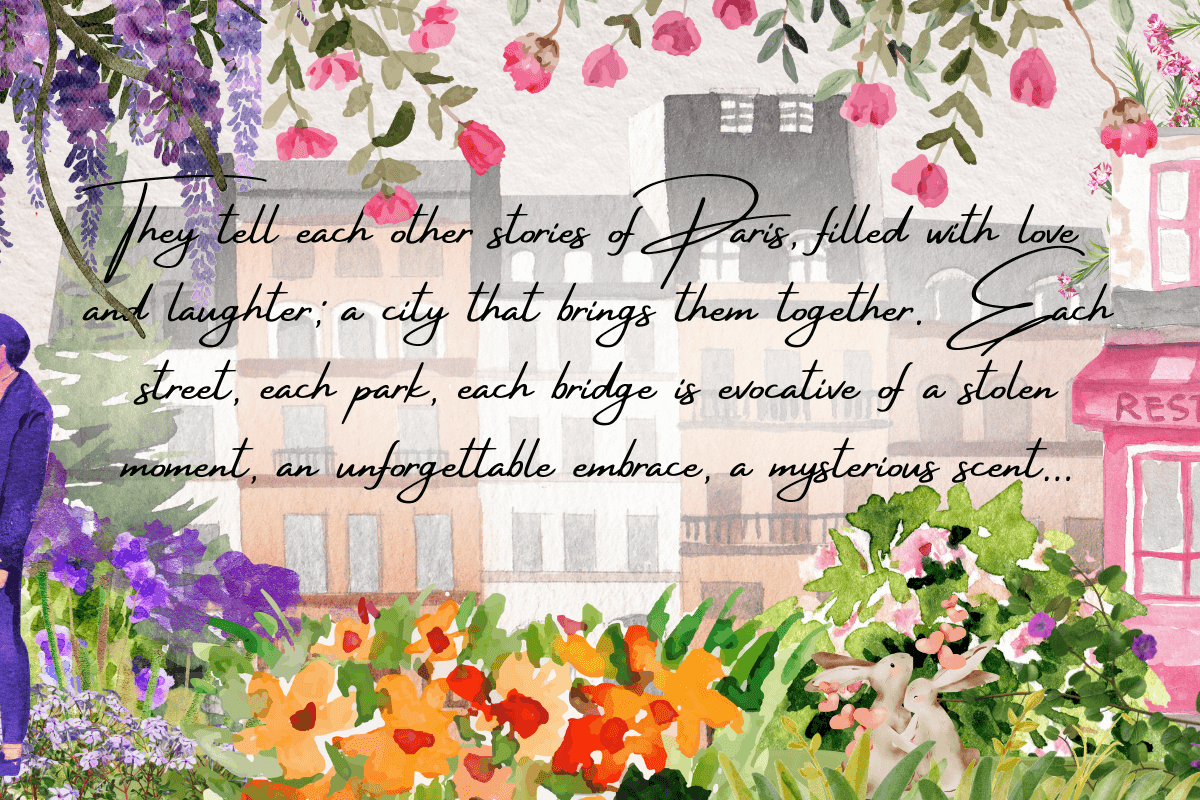 Arts et Matières Paris perfume story visual featuring iconic Parisian landmarks and fragrance inspiration